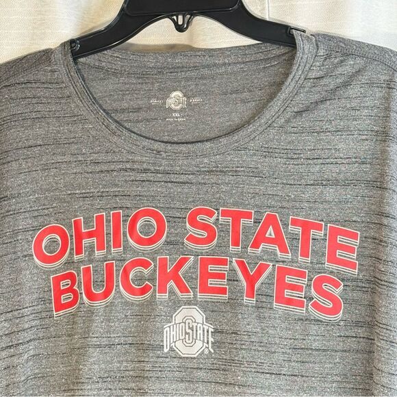 Ohio State Buckeyes Gray Long Sleeve Shirt size XXL - Picture 2 of 6